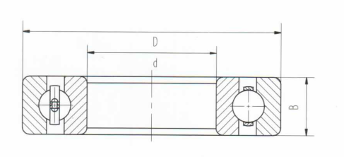 0類(lèi)深溝球軸(zhóu)承-6203（203）-鷹牌軸(zhóu)承