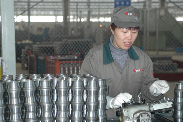 鷹牌軸承(chéng)-現場檢測